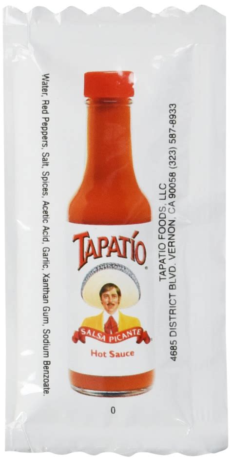 tapatio hot sauce packets